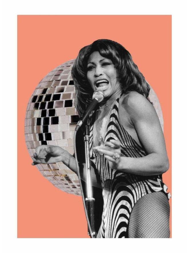 'Tina Rock' Gicleé Print