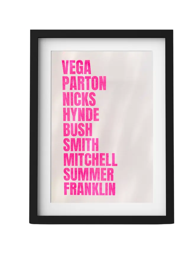 women in music print susan bradley