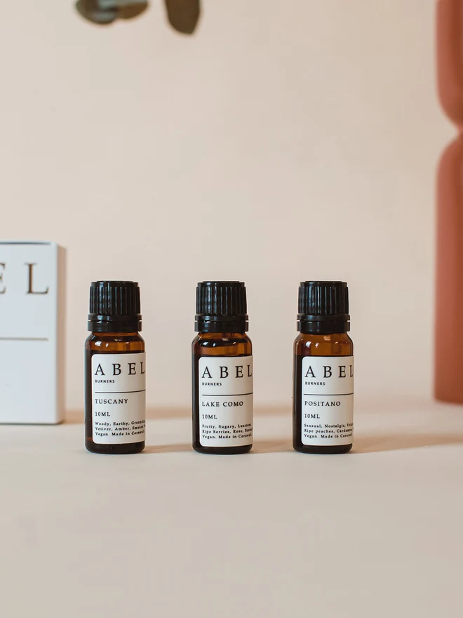 Italy Fragrance Oils (Set Of 3 10ml Bottles)