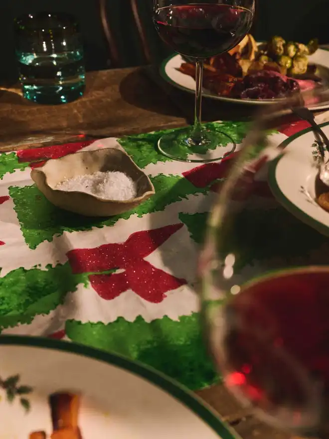 Christmas Tree Table Runner