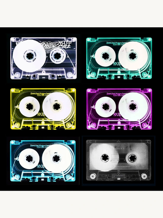 Tape Collection Pop Art Print