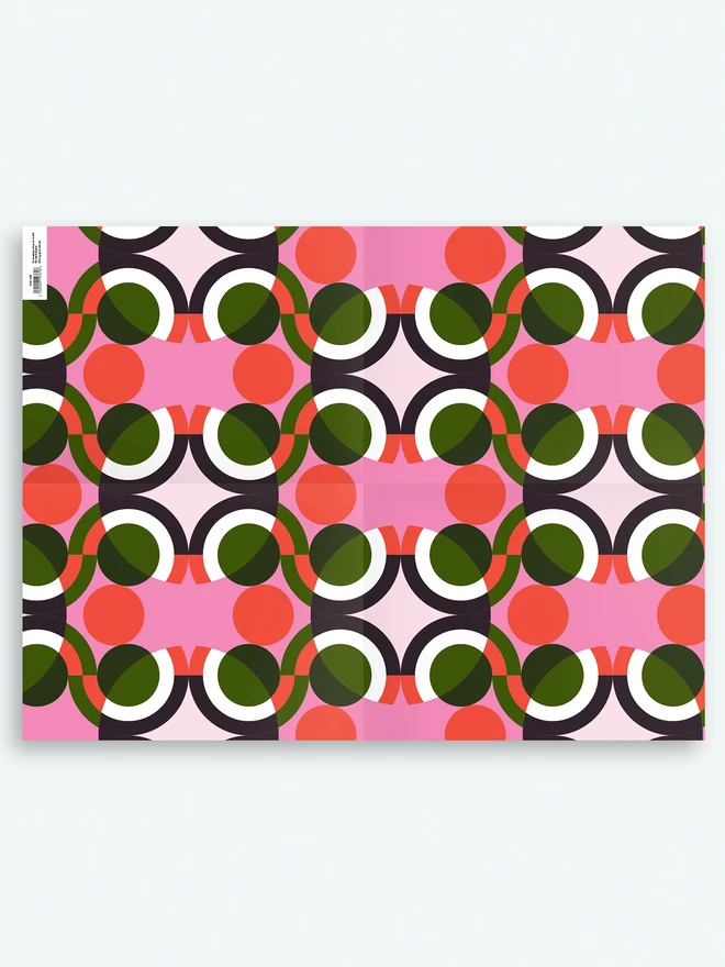 Storigraphic Graphical Print Wrapping Paper