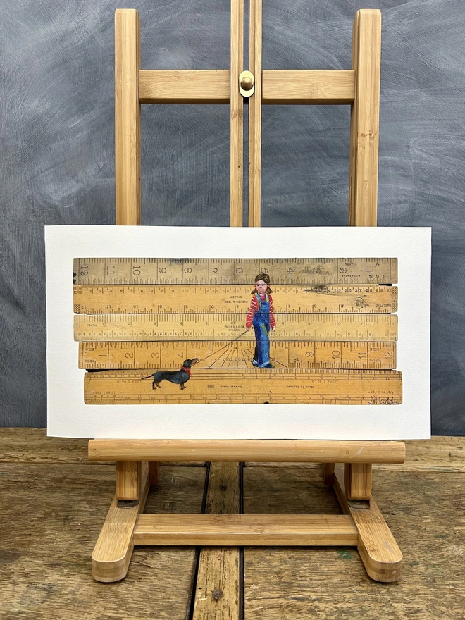 dachshund print sausage dog