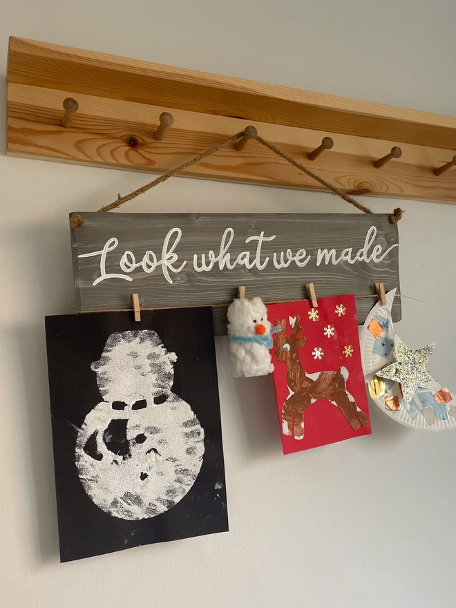 personalised picture display board