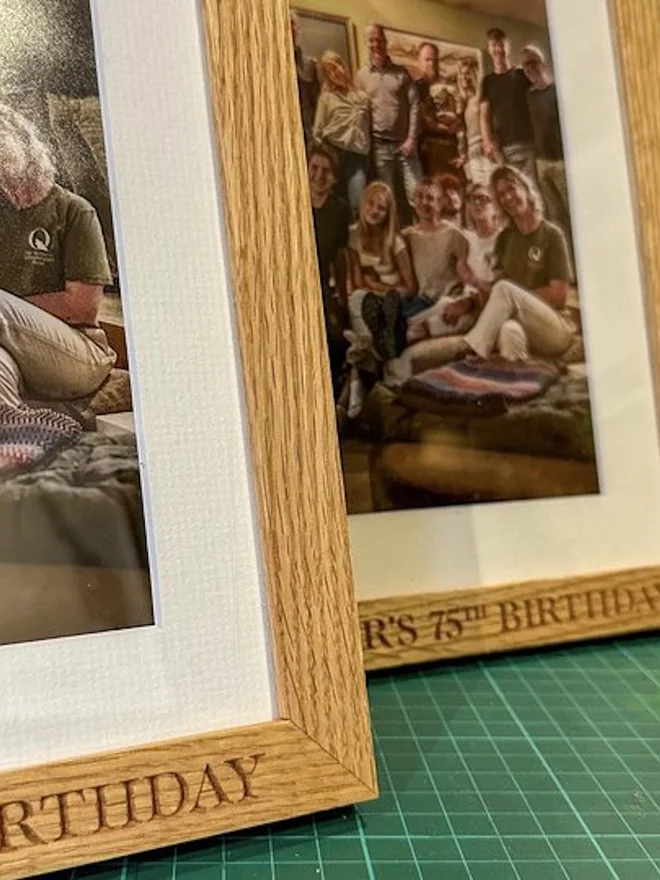 Oak Occasion Photo Frame