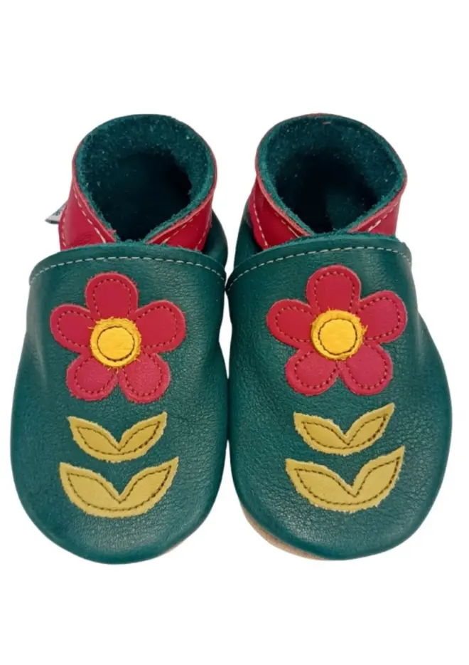 Retro inch blue shoe