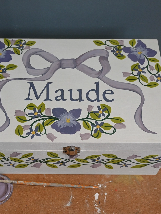 Illustrated Personalised Keepsake Boxes 