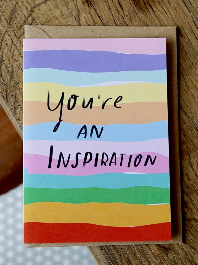 You are an inspiration card