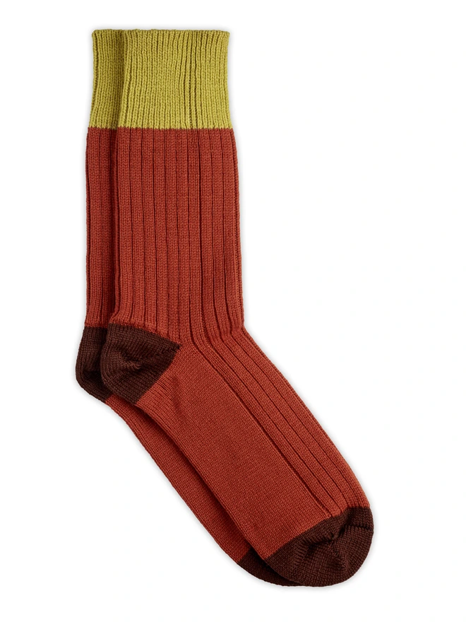 Matt Sewell Hawfinch Merino Sock