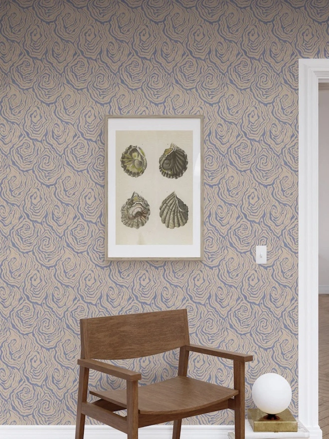 Oysters In Pearl Wallpaper