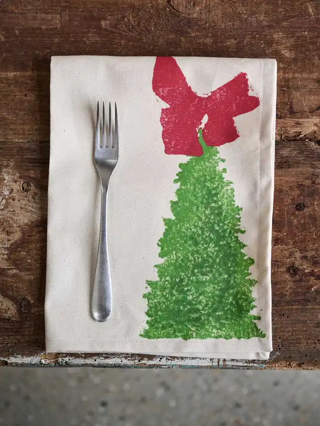 Christmas Tree Napkins