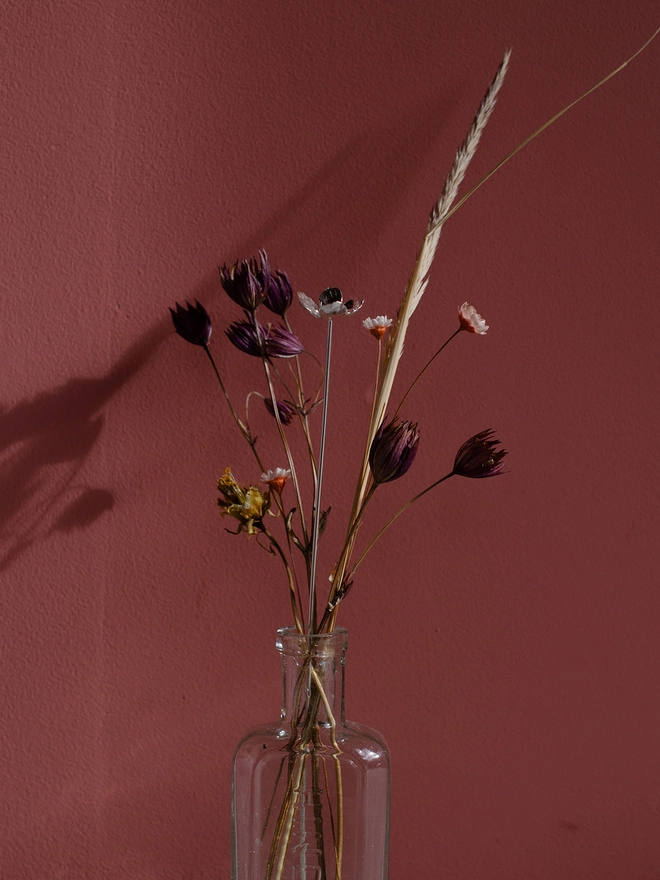 Handmade Silver Buttercup Stem By Ellenlou