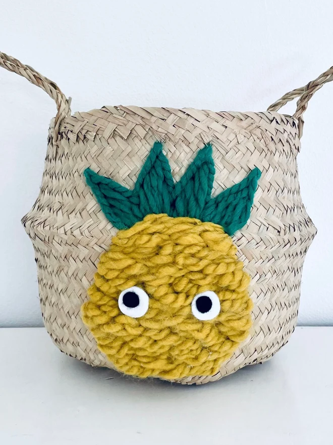 Pineapple Belly Basket