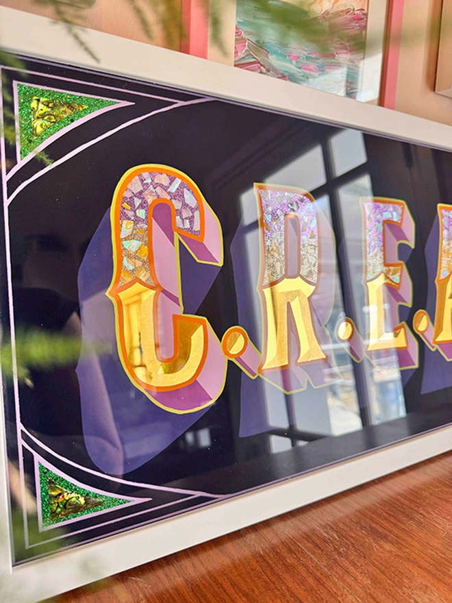 gold leaf glass sign hand painted signwriting