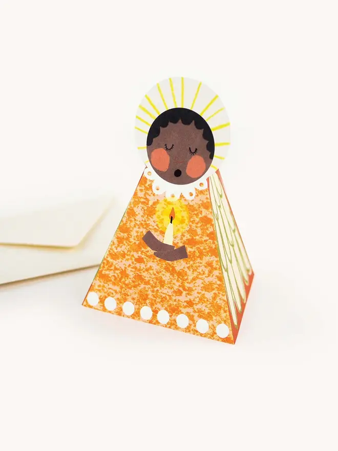 orange Angel card