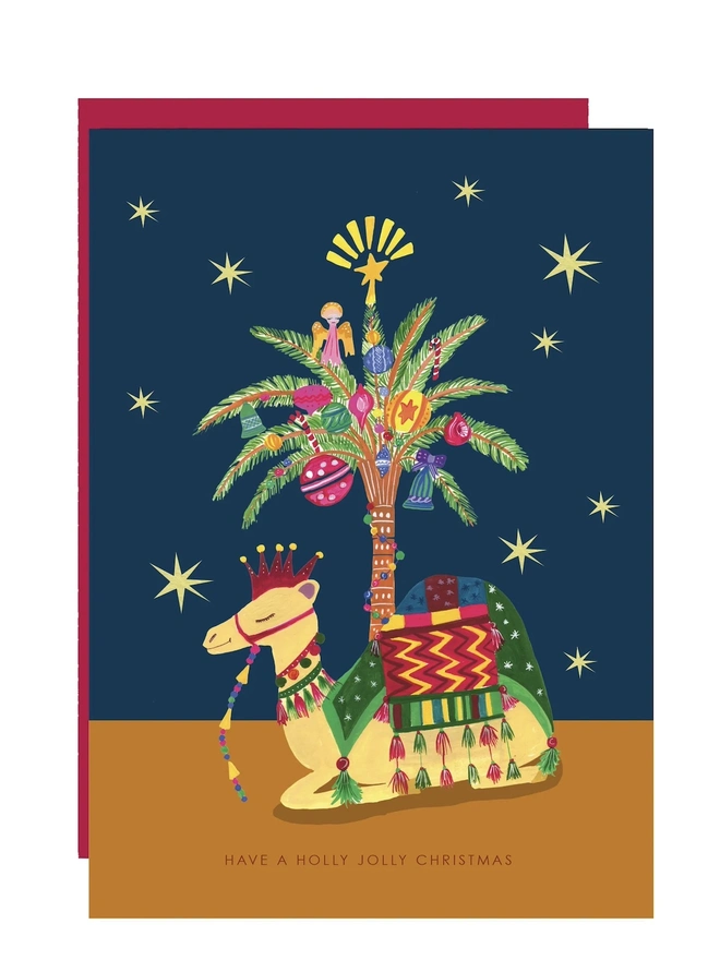 'Have A Holly Jolly Christmas', Magical Camel, Tree Card