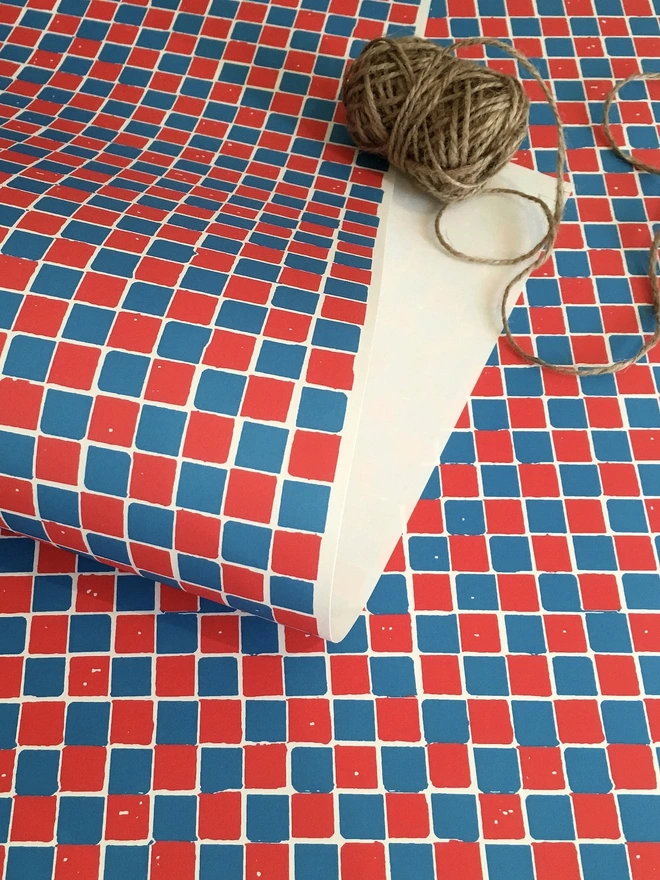 Checkerboard Wrapping Paper 