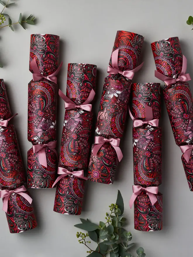 Christmas Jewels Luxury Christmas Crackers (Set Of 6)