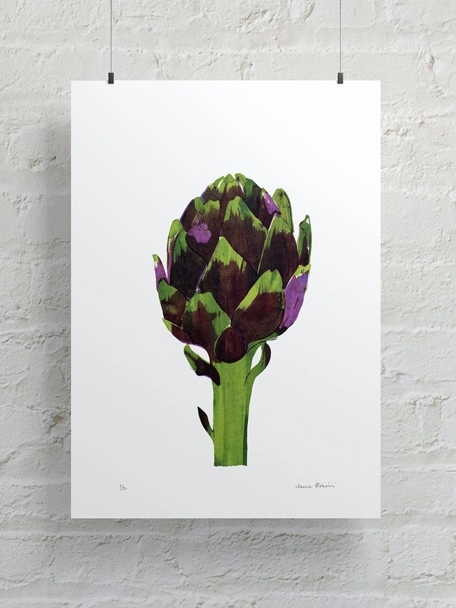 Artichoke Screenprint