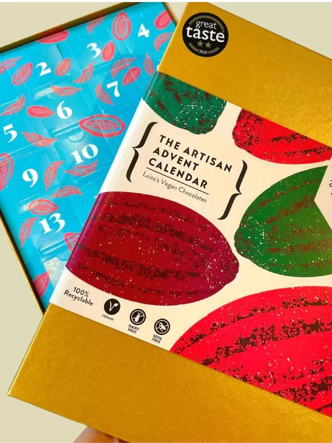Vegan Chocolate advent calendar