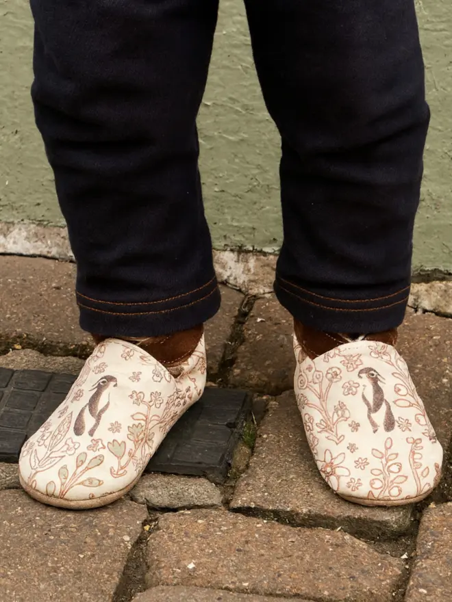 Rabbit baby shoes