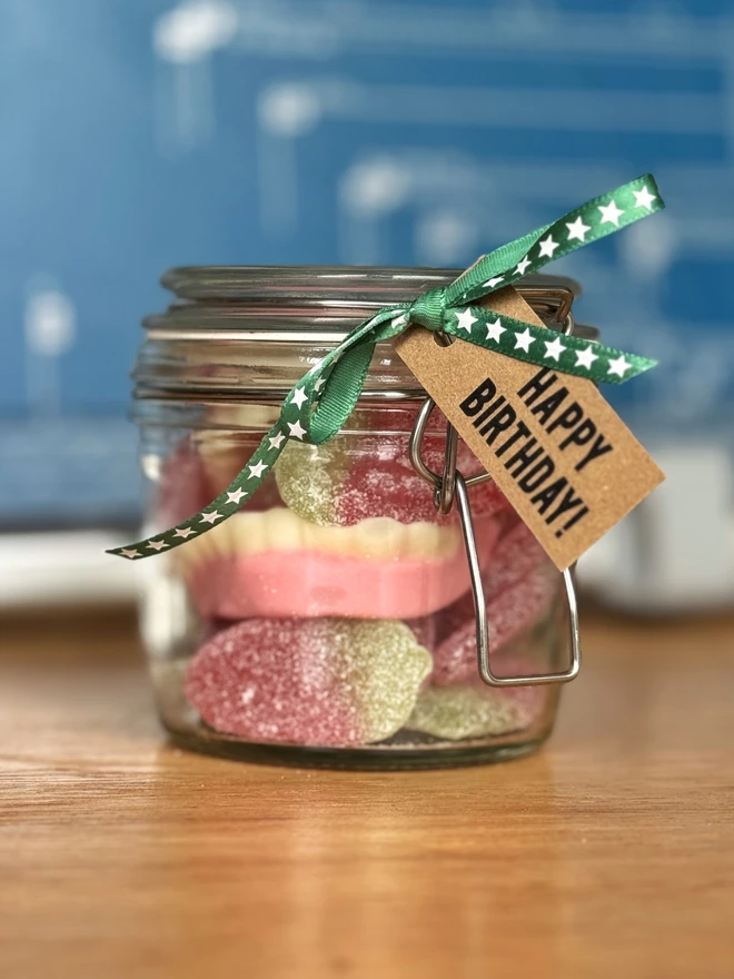 teeth, dentures, fathers day, grandad, grandfather, liquorice, candyhouse, strawberry