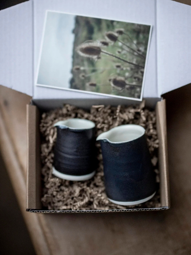 handleless ceramic jugs