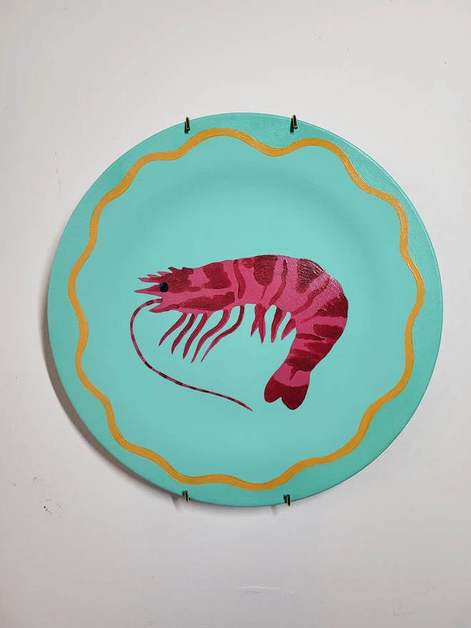 Shrimp Wall Plate