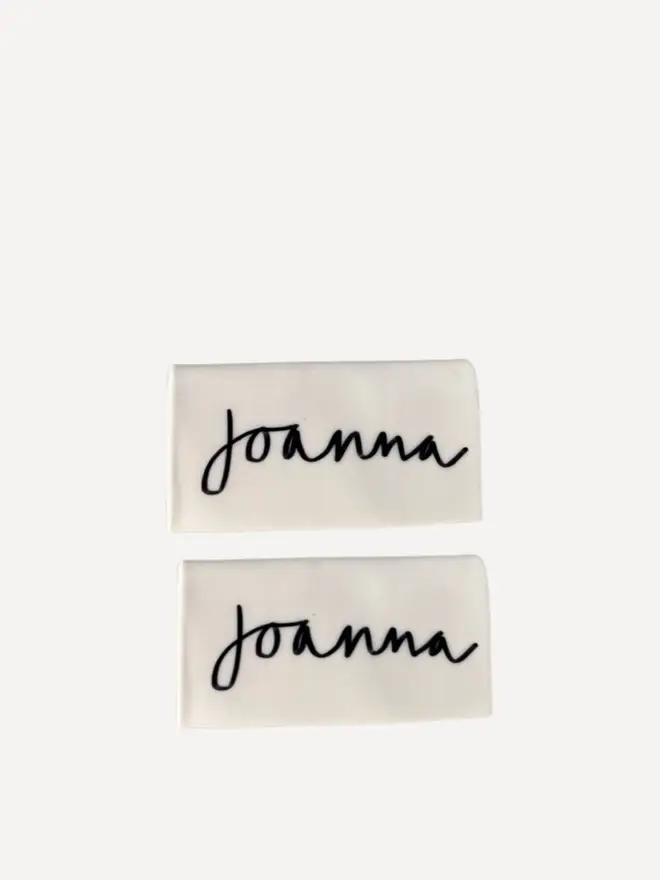 ceramic place cards