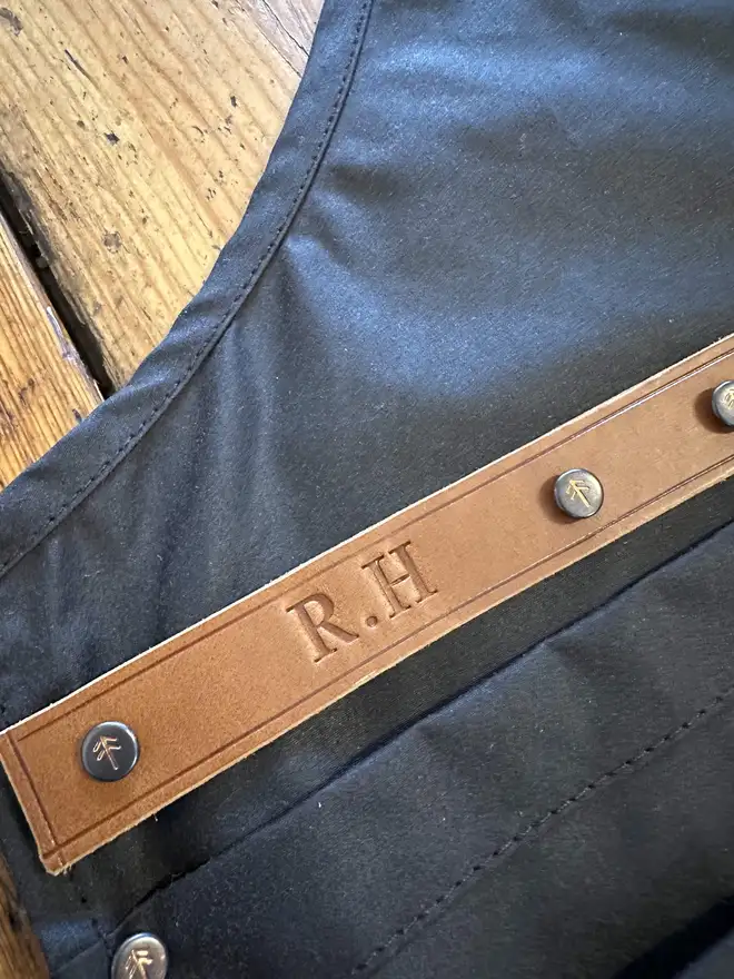 Bespoke Leather Strap up to 3 Initials (+ £17.50)