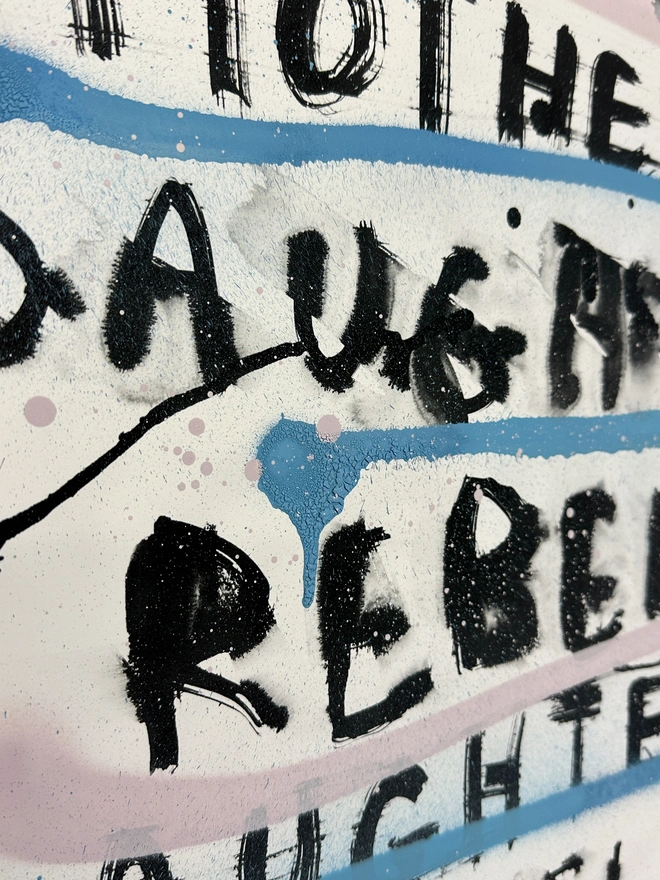 Rebel Mother Lilac A2 detail