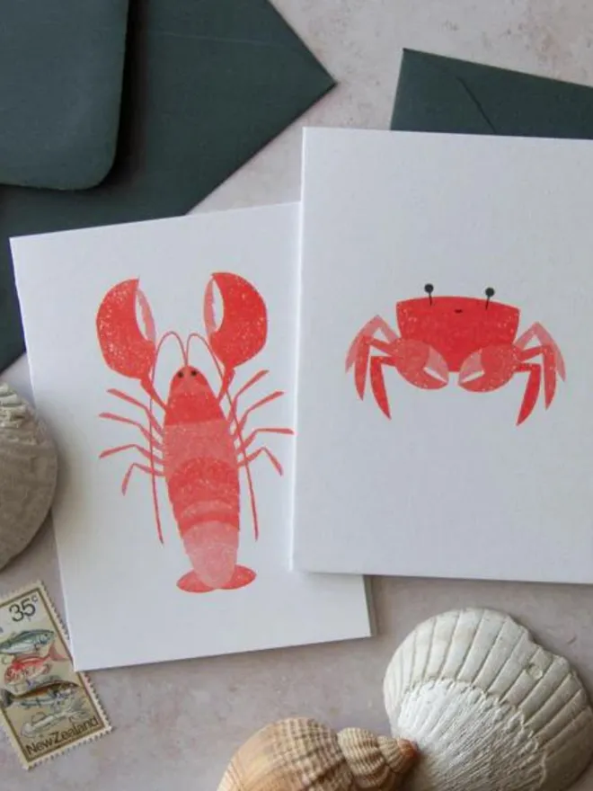 Lobster Mini Card