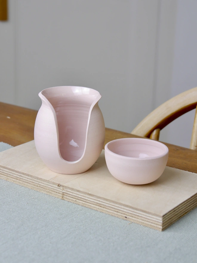 Pink Ceramic Oil Burner