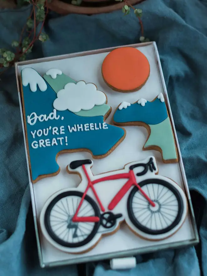 Personalised bicycle gift