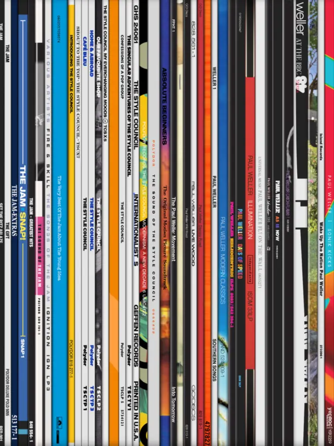 paul weller vinyl artwork