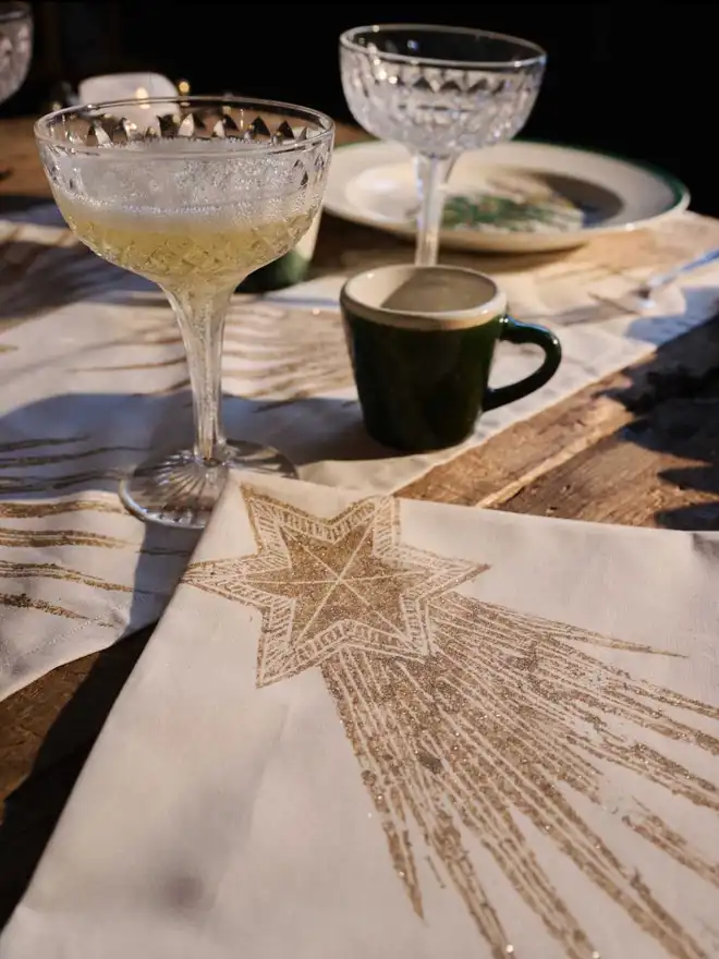 Christmas Star Table Runner