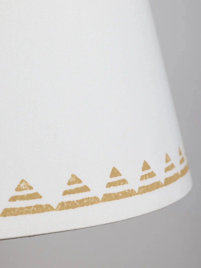 Lined Trigon Lampshade
