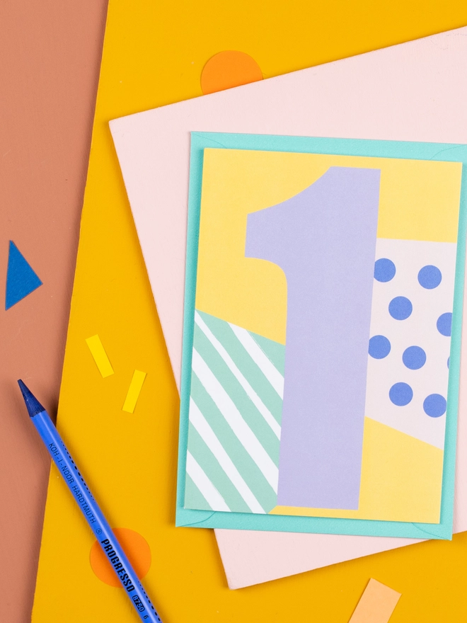 1st birthday card alison hardcastle