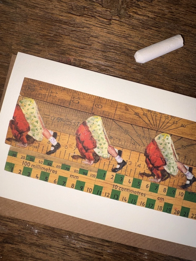 On A Roll Art Card