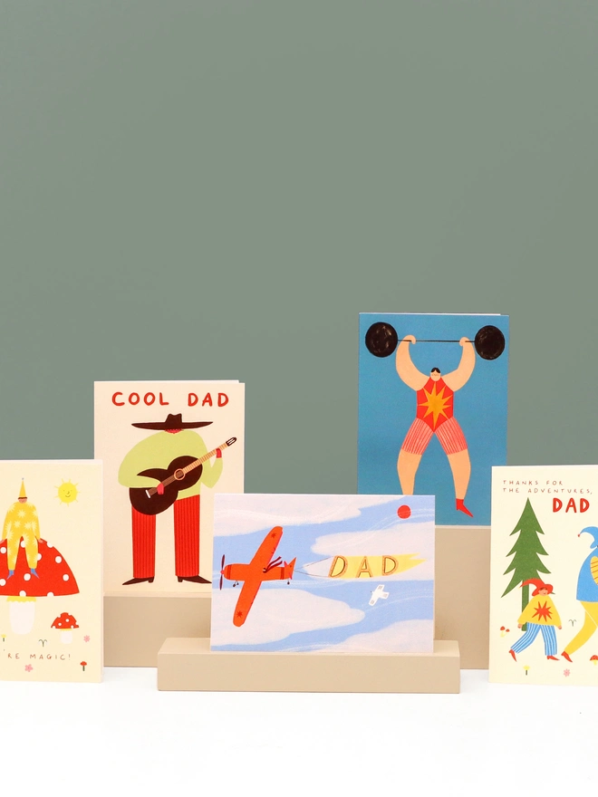'Dad' Vintage Plane Father's Card