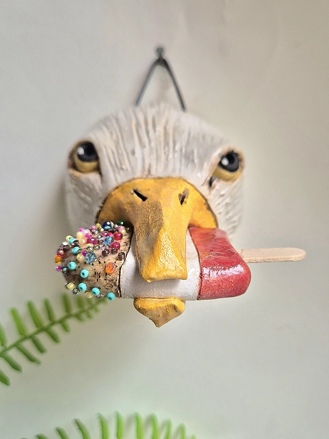 Seagull With Fab Lolly 