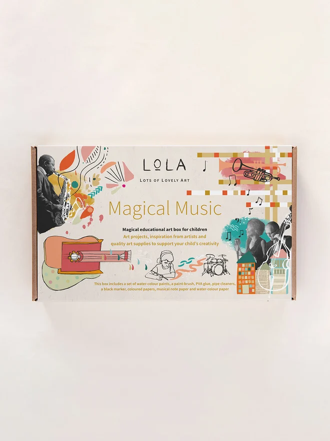 Magical Music Art Box for Children