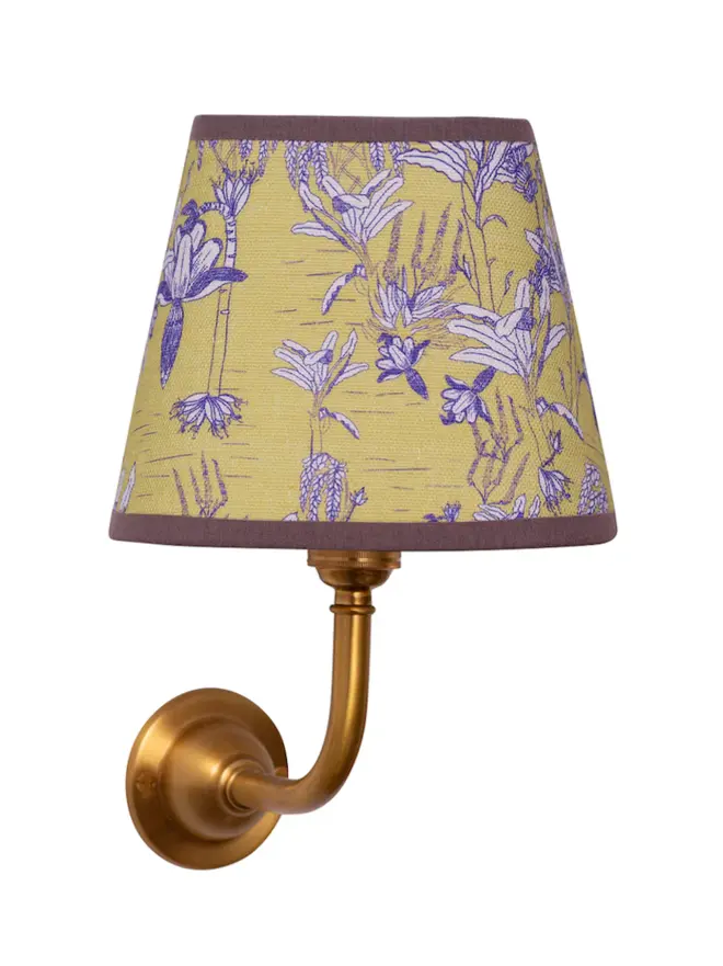 yellow tropicalia lamp