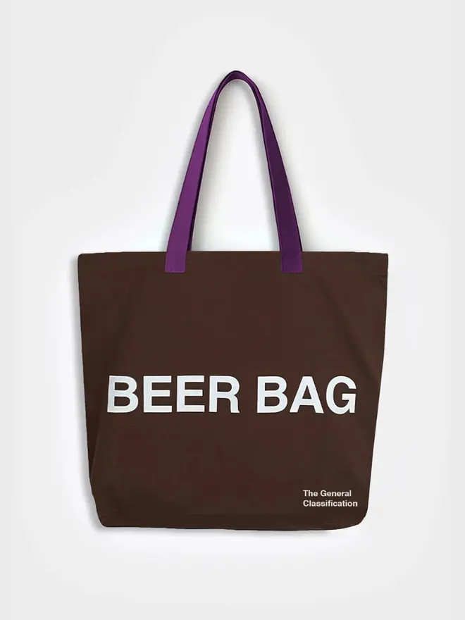 'Beer Bag' Tote Bag, against a white background. 