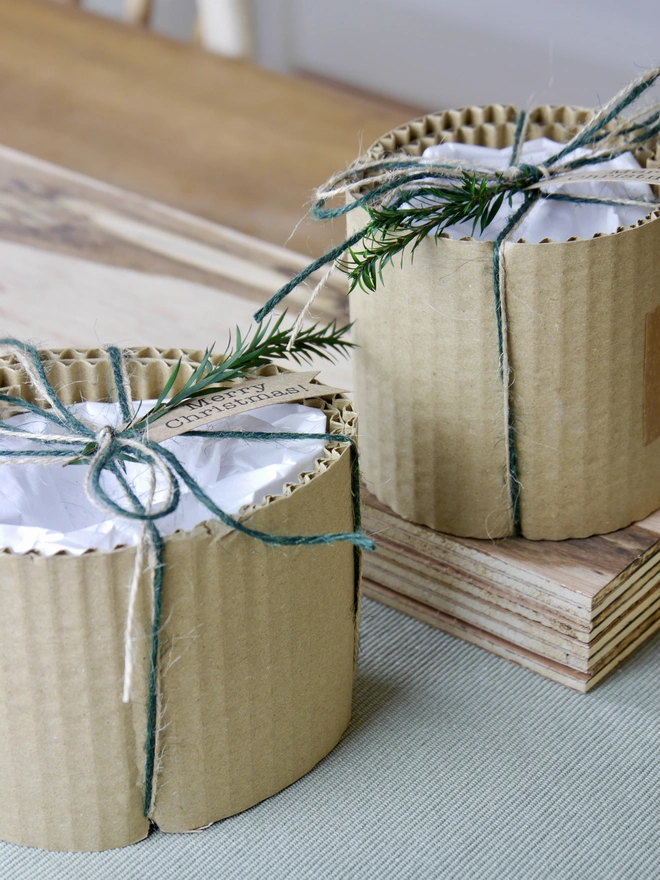 Christmas gift wrapping
