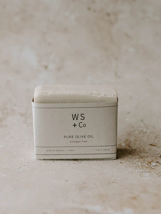 olive oil wild sage soap bar