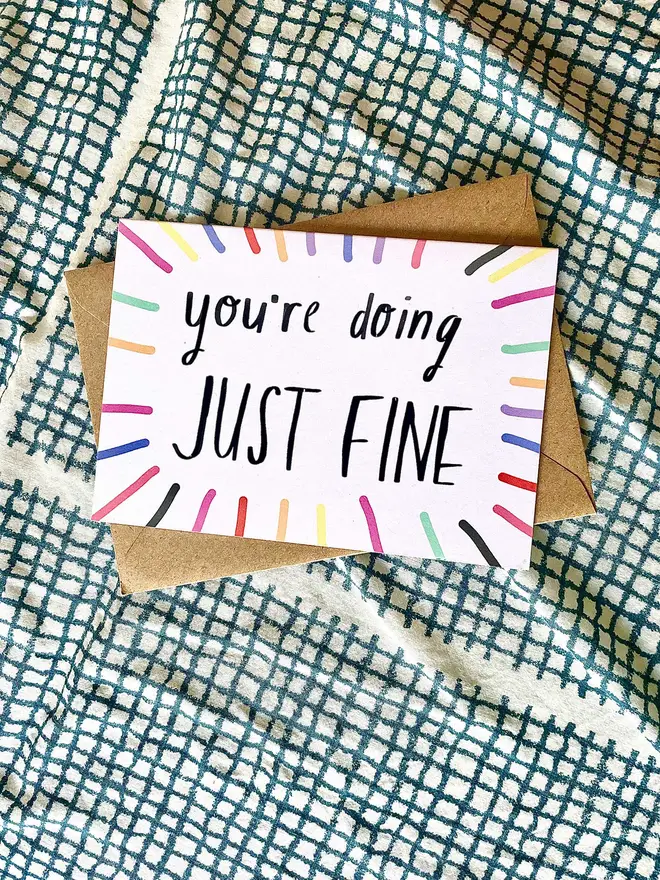 You're totally doing super super fine. x