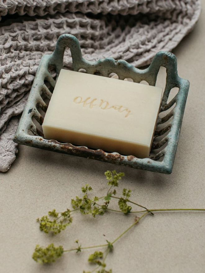 Off duty soap bar