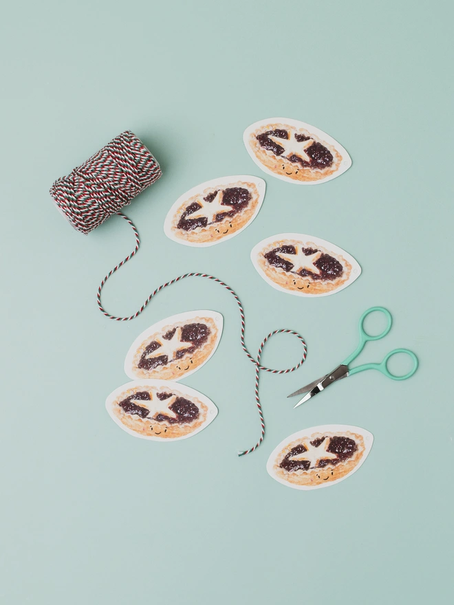 Mince Pie Gift Tags 