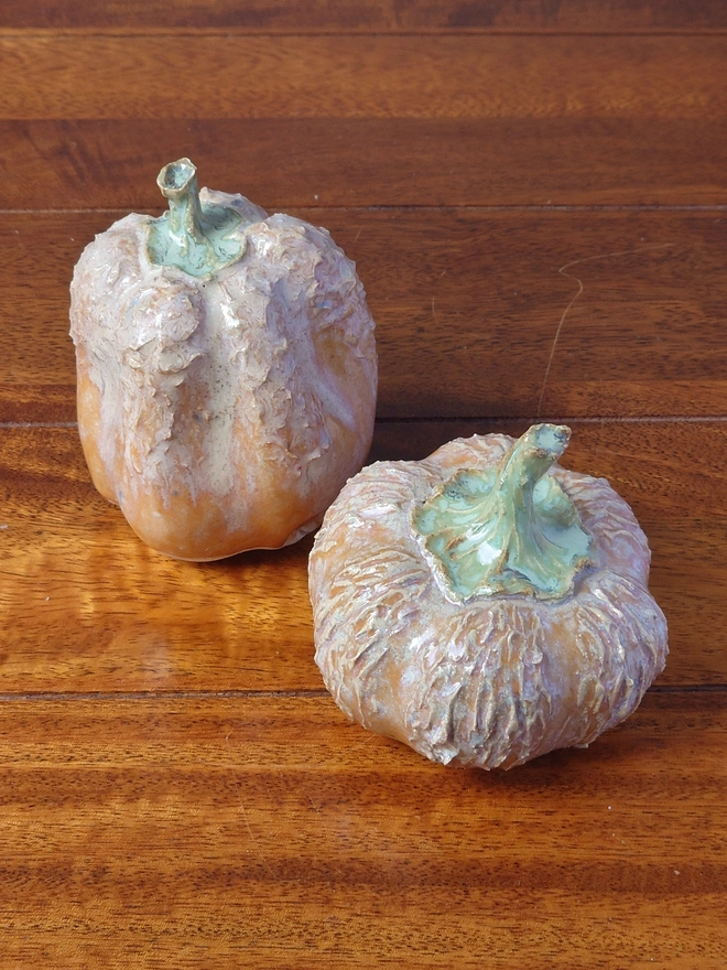 Pumpkin cane topper home decor